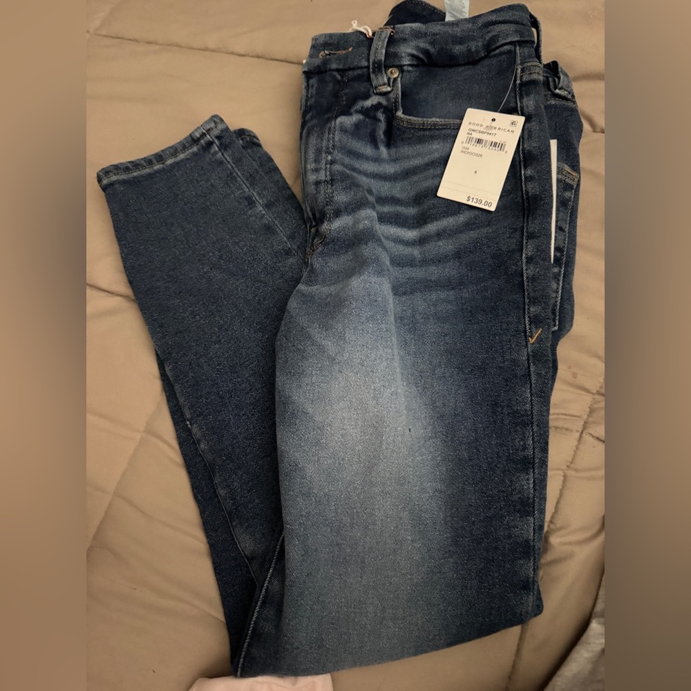 Good American Good Waist Skinny Jeans- Size 6/28